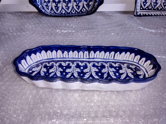 Ceramic Handmade Kabab Dish Platter