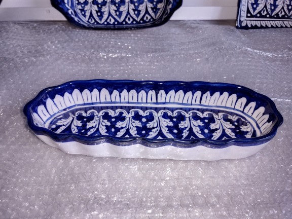 Ceramic Handmade Kabab Dish Platter