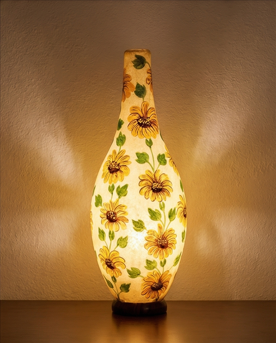 Customized Handmade Camel Skin Lamp Size 24 inch