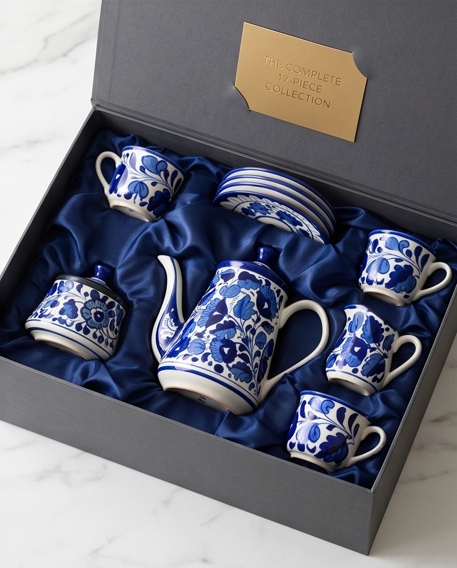 Ceramic Handmade Tea Complete Complete 15 PCS