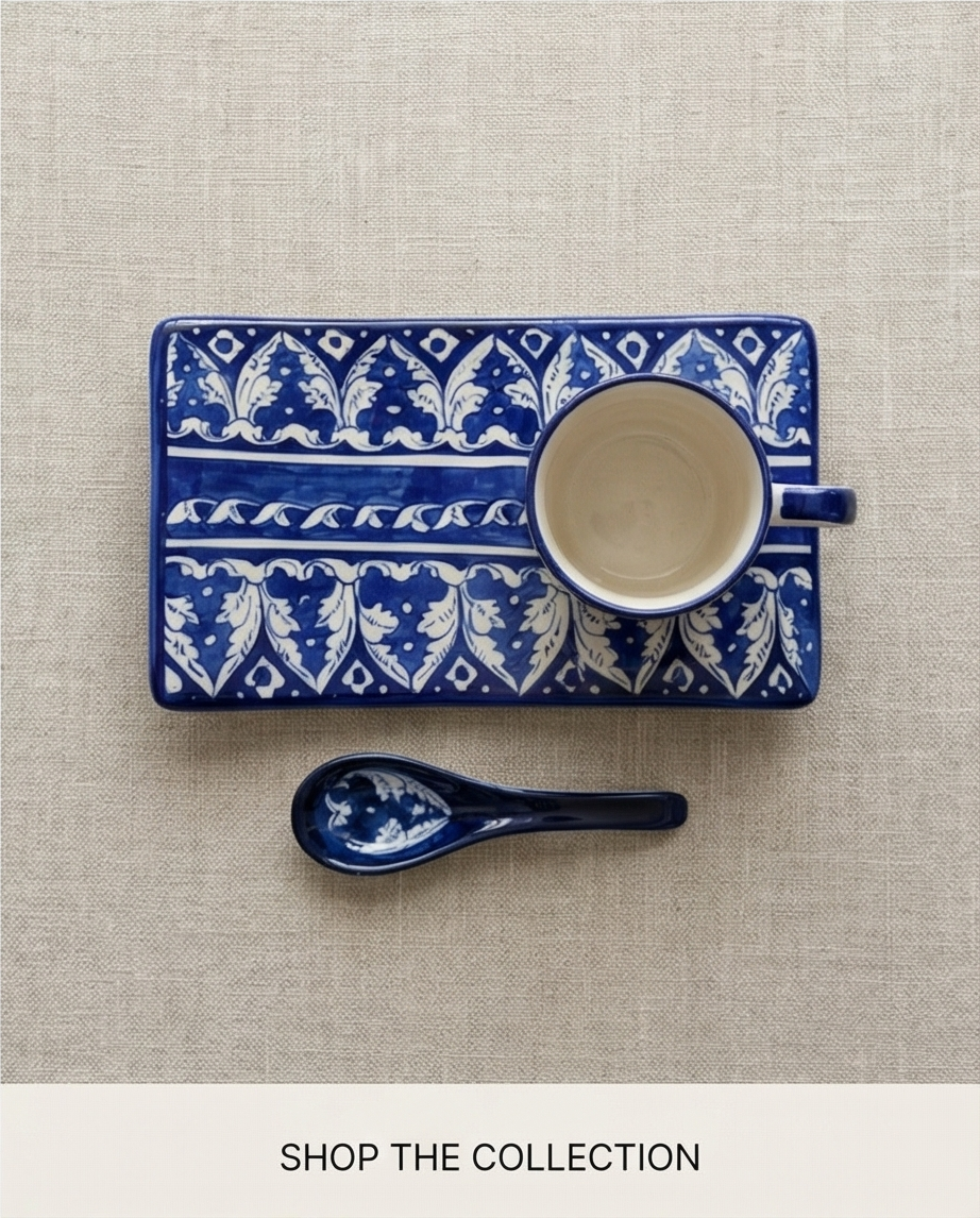 Ceramic Handmade Mug Tray