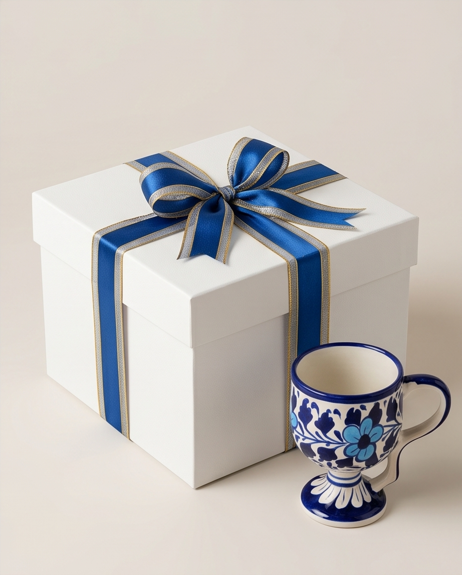 Ceramic Handmade Ice Cream Cups Gift Box🎊