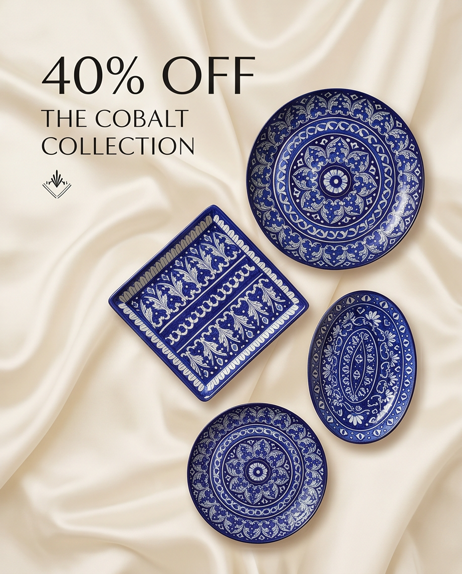 Ceramic Handmade Customized Rice Platters& Thaal🎁