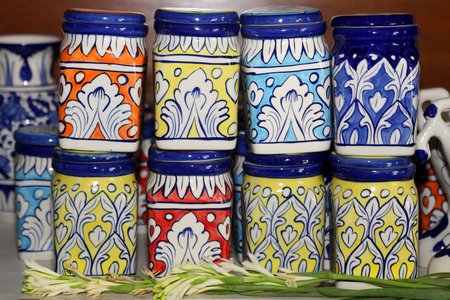 Ceramic Handmade Spice Jar