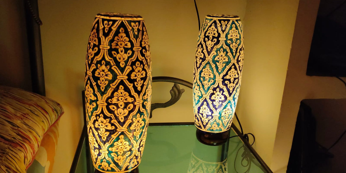 Camel Skin Lamp Handmade | Size 16 inch