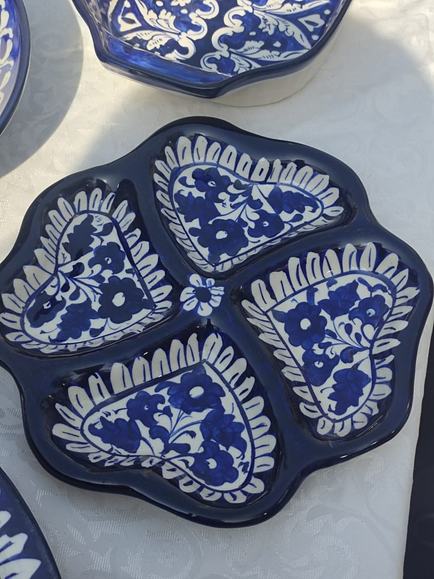 Ceramic Handmade Dry Fruit Dish