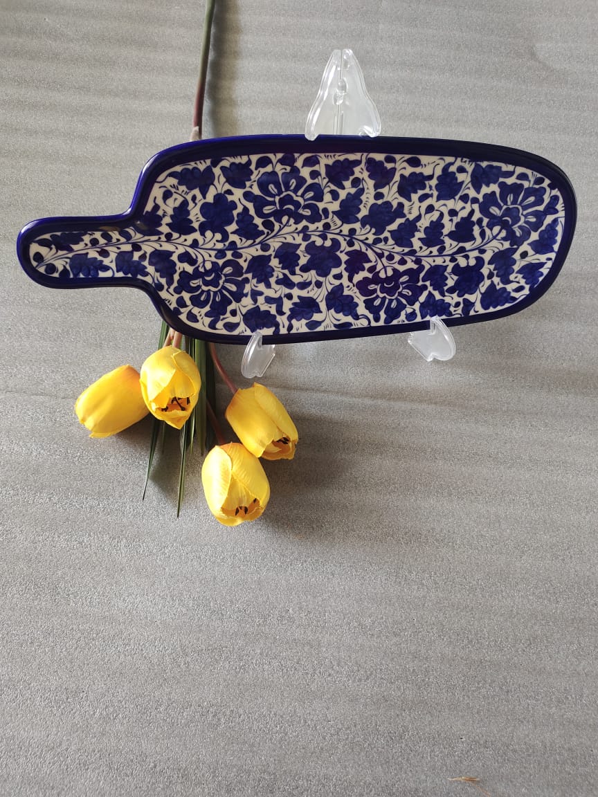Ceramic Handmade BAT Dish Platter | Size 16 inch