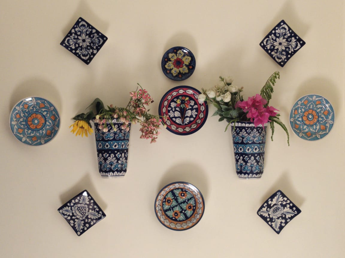 Wall Hanging Plates | 8 Plates Set