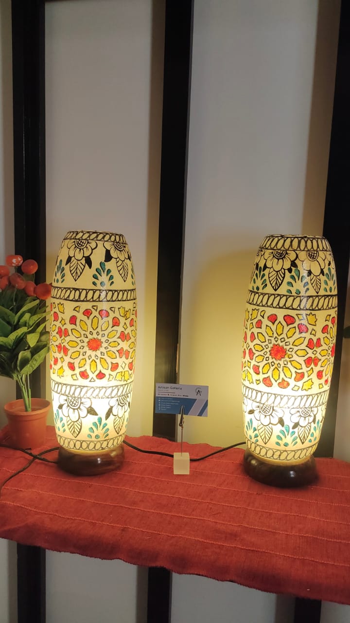 Camel Skin Lamp Handmade | Size 16 inch