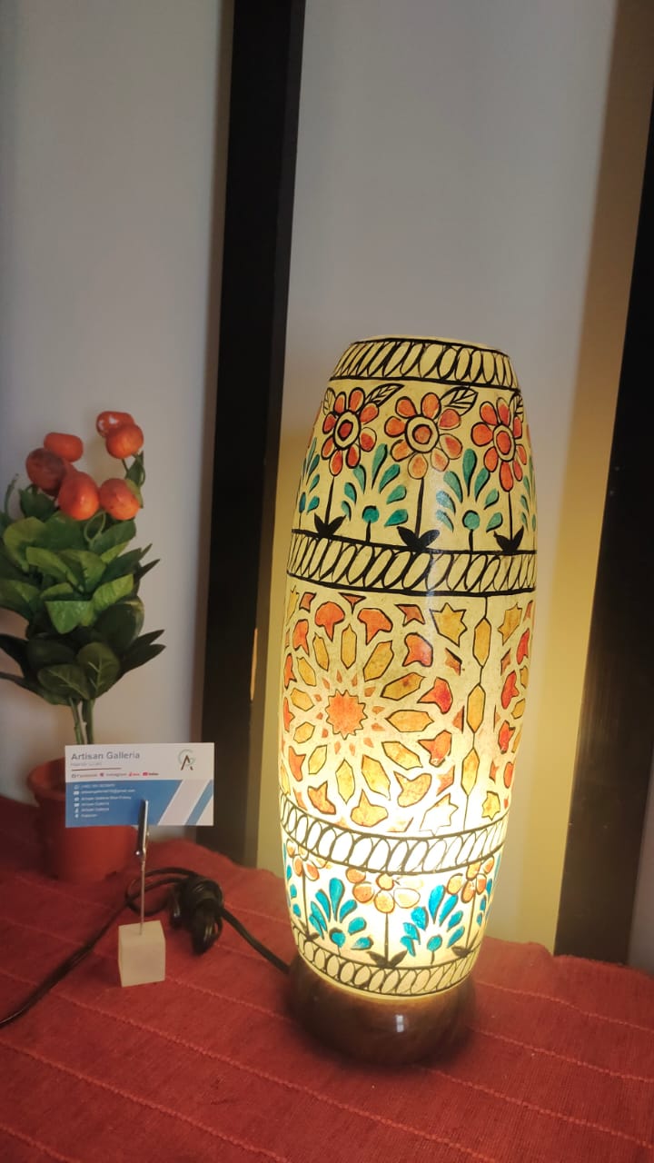 Camel Skin Lamp Handmade | Size 16 inch