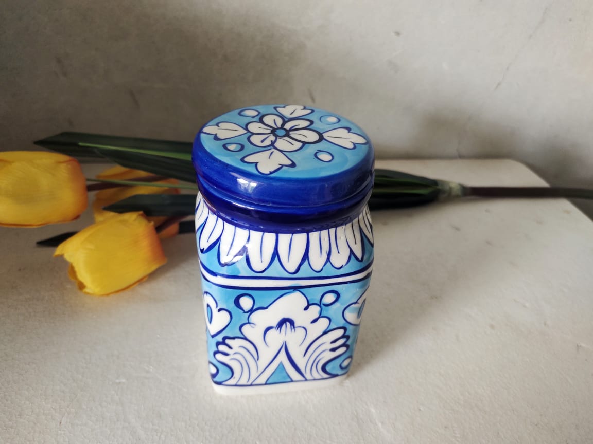 Ceramic Handmade Spice Jar | Pickle Jar