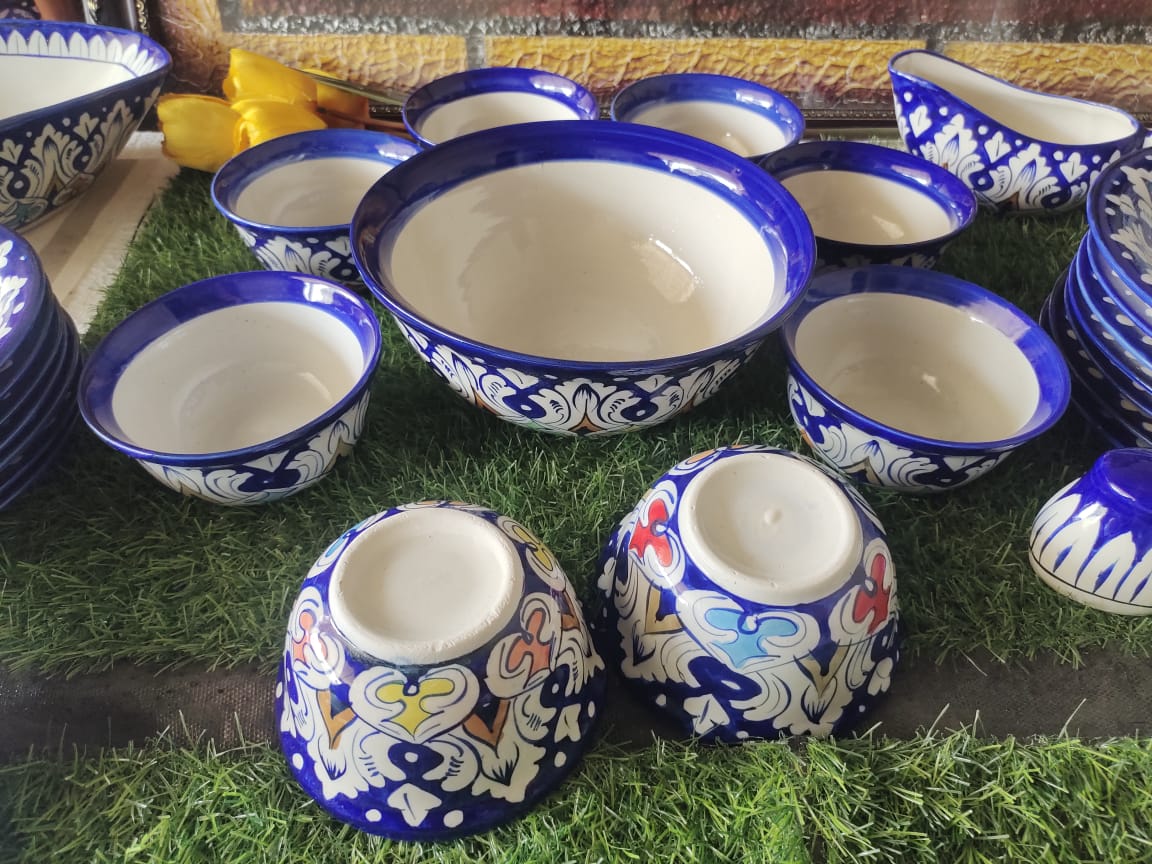 Dinner Set Multi TRD | 8 PERSON SERVING (70 PCS)