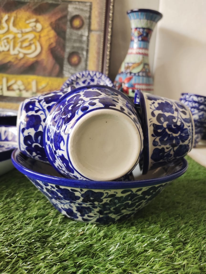 Ceramic Handmade Bowls Set - 7 pcs | Serena Design