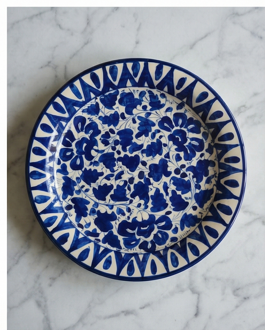 Ceramic Handmade Dinner | Rice Plate | Size 10 inch