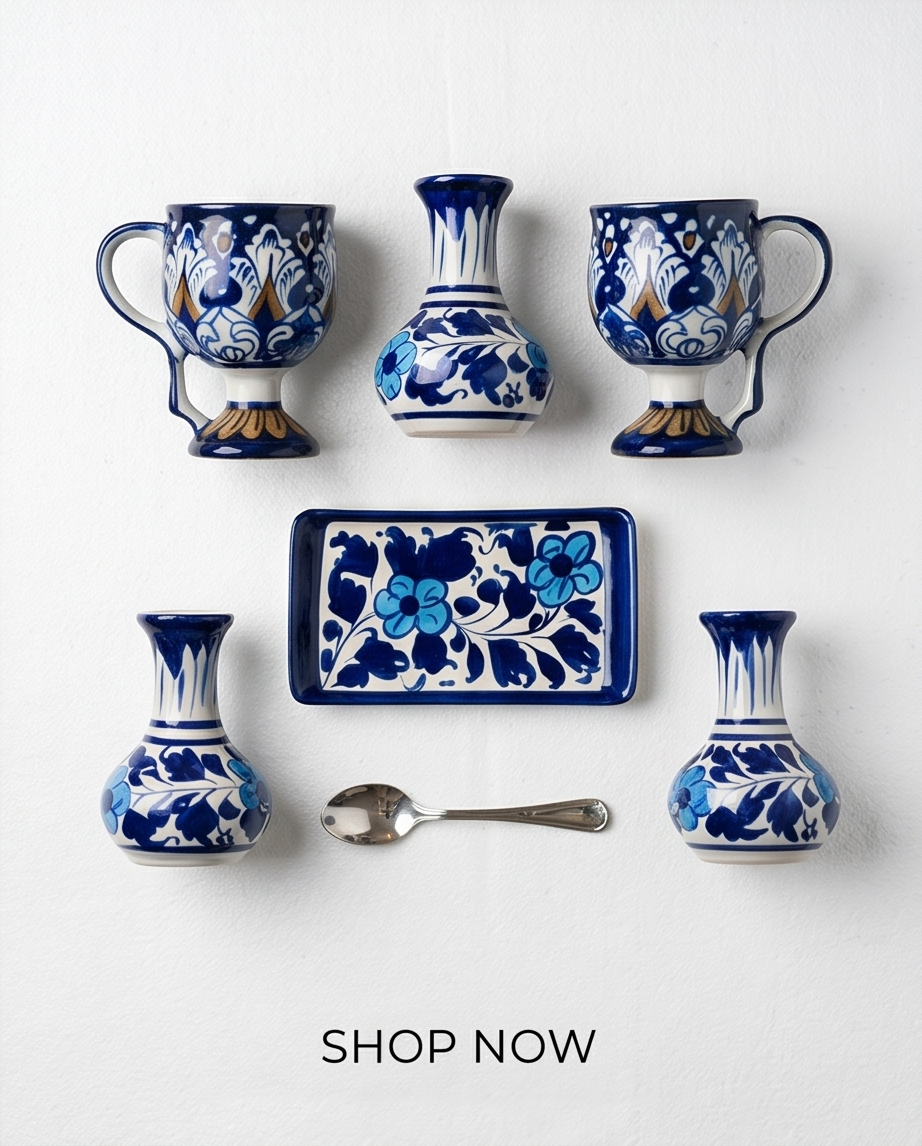 Ceramic Handmade Wine Cups for Ice Cream Gift Box🎁