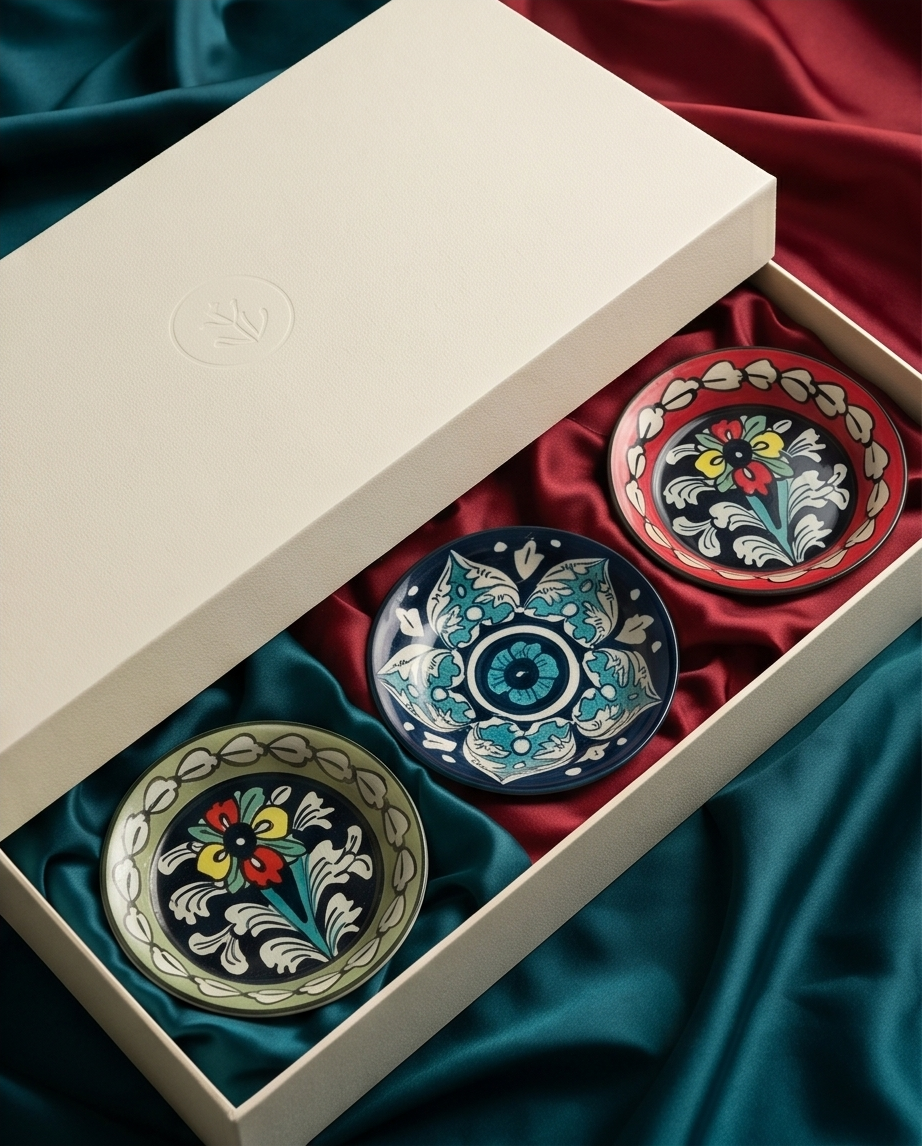 Ceramic Hamdmade Wall Art Gift Box🎁