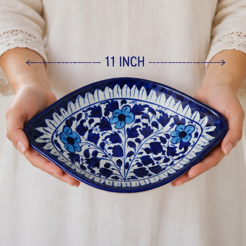 Ceramic Handmade Salad dish | Size 11 inch