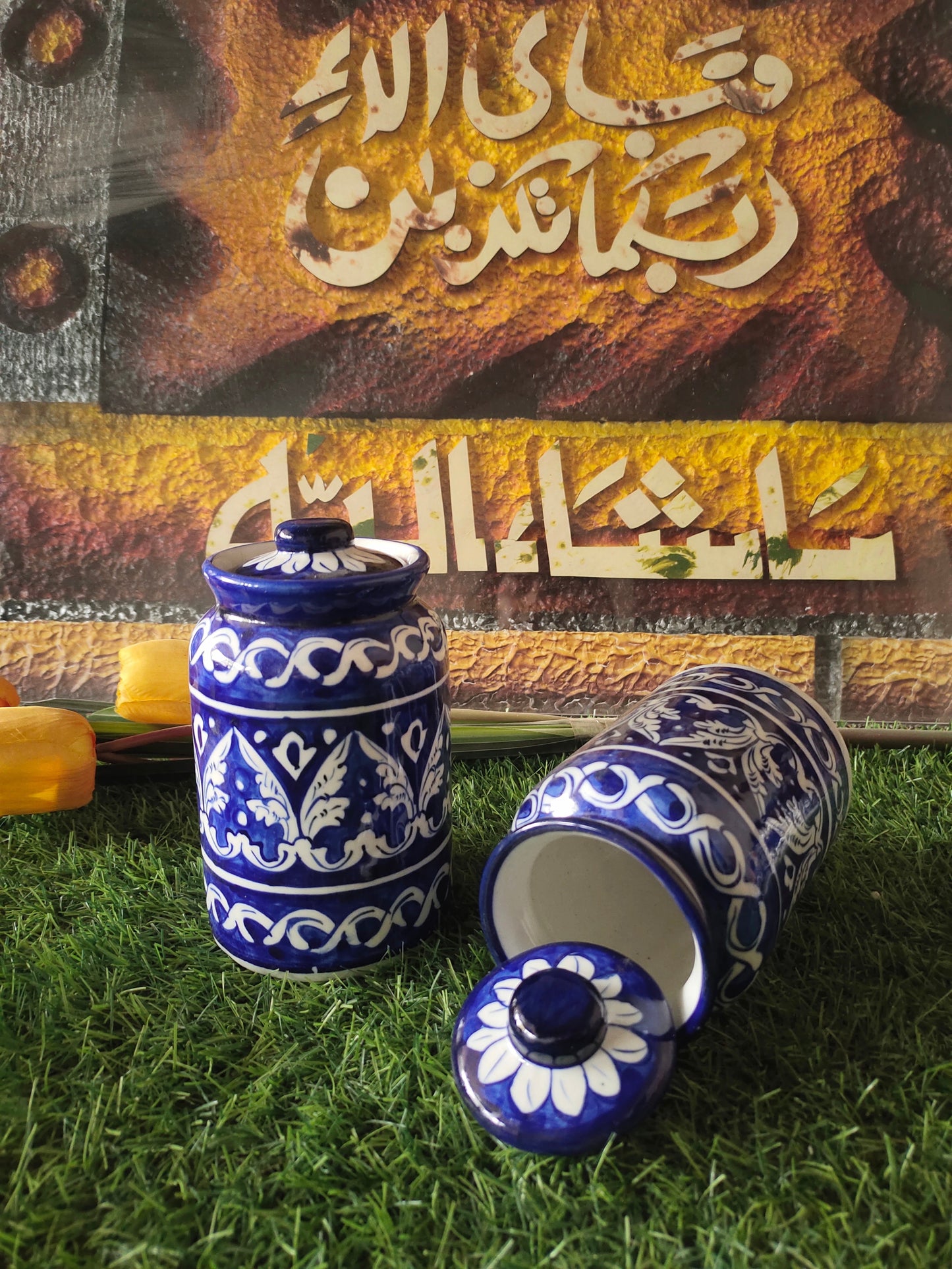 Handmade Ceramic Cover Jars | Spice Jar | Pickle Jar | Bundle Deals