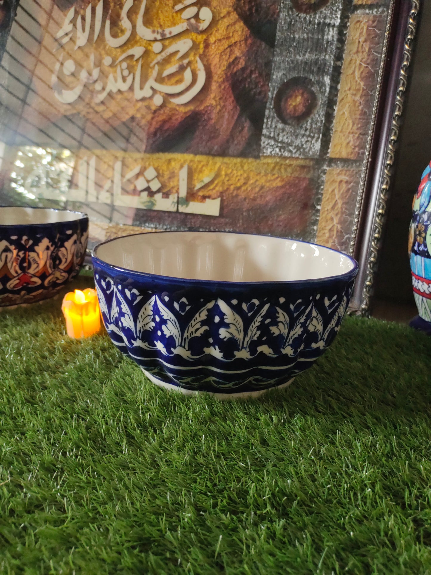 Ceramic Handmade Bowl | Size 10 inch & Deep 6 inch | Fruit Bowl