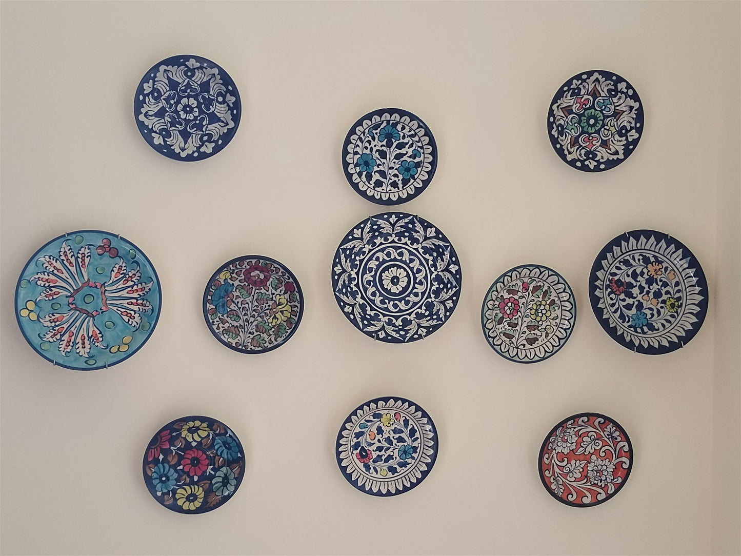 Wall Hanging Plates | Wall Art | 11 Plate Sets