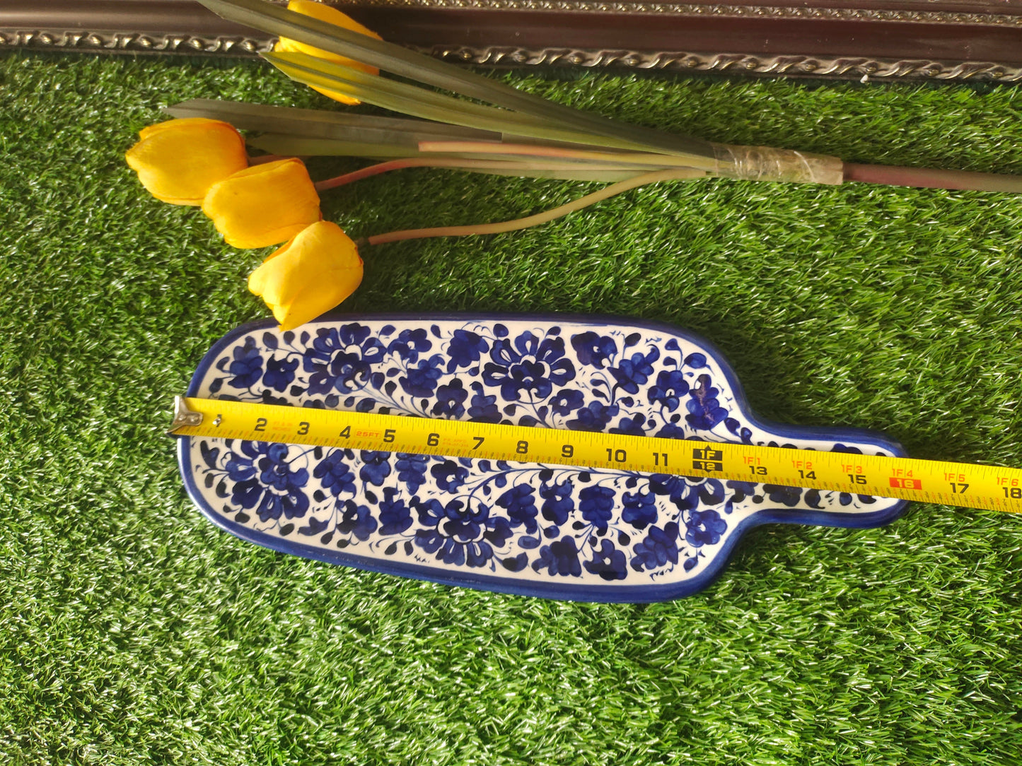 Ceramic Handmade BAT Dish Platter | Size 16 inch