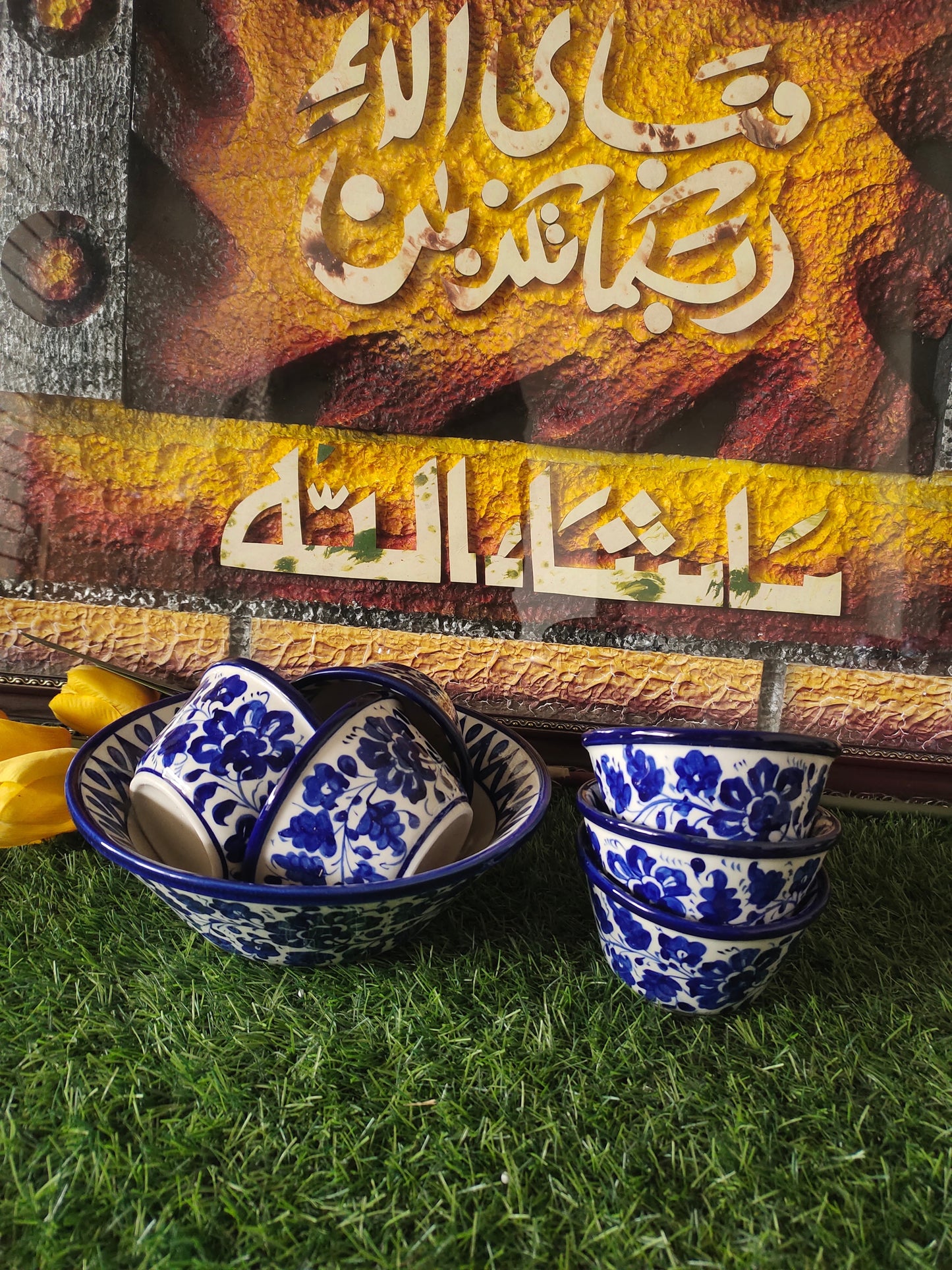 Ceramic Handmade Bowls Set - 7 pcs | Serena Design