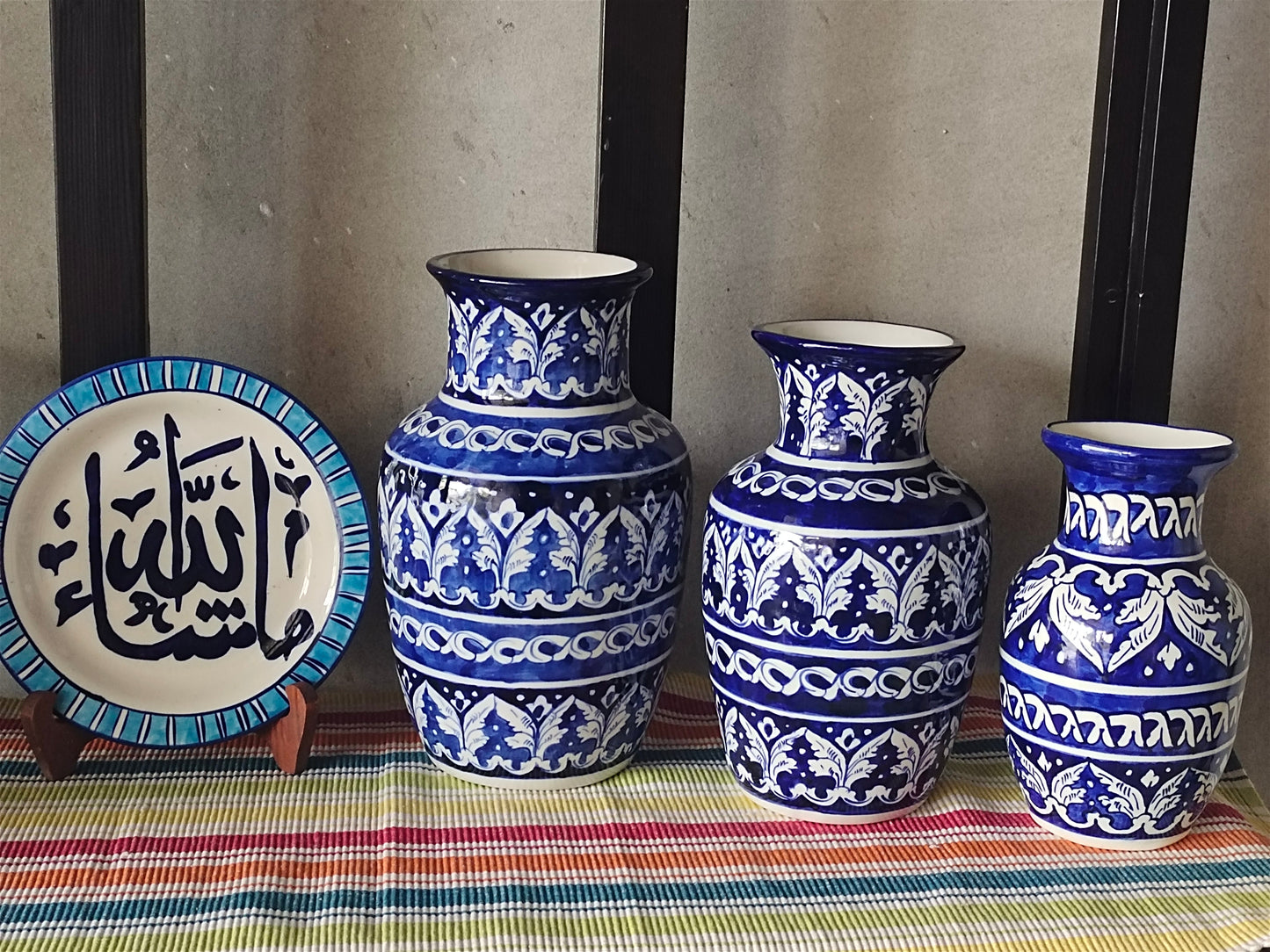 Ceramic Handmade Vase Table Decor| 3 pcs set | Bundle Deals