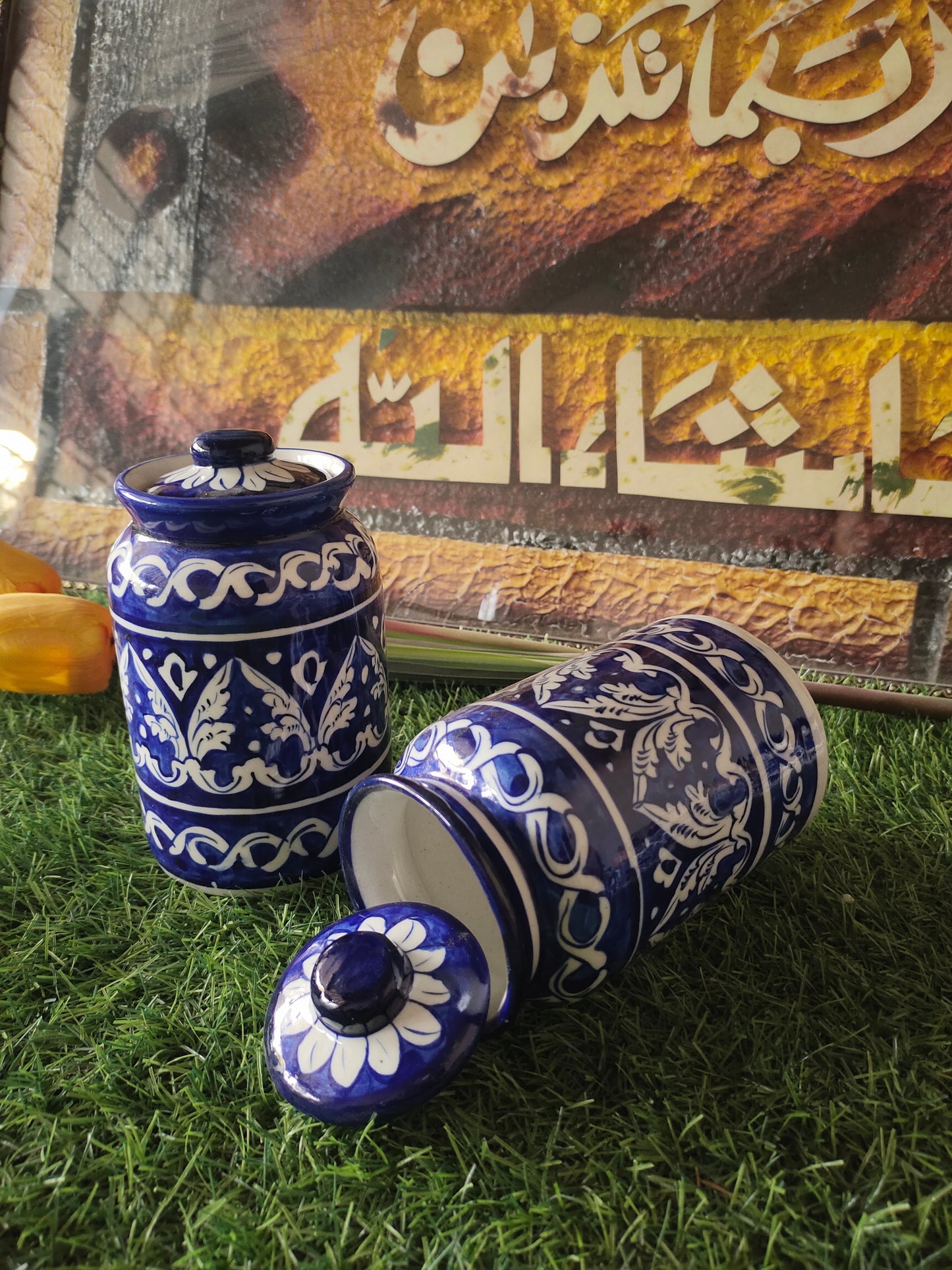 Handmade Ceramic Cover Jars | Spice Jar | Pickle Jar | Bundle Deals