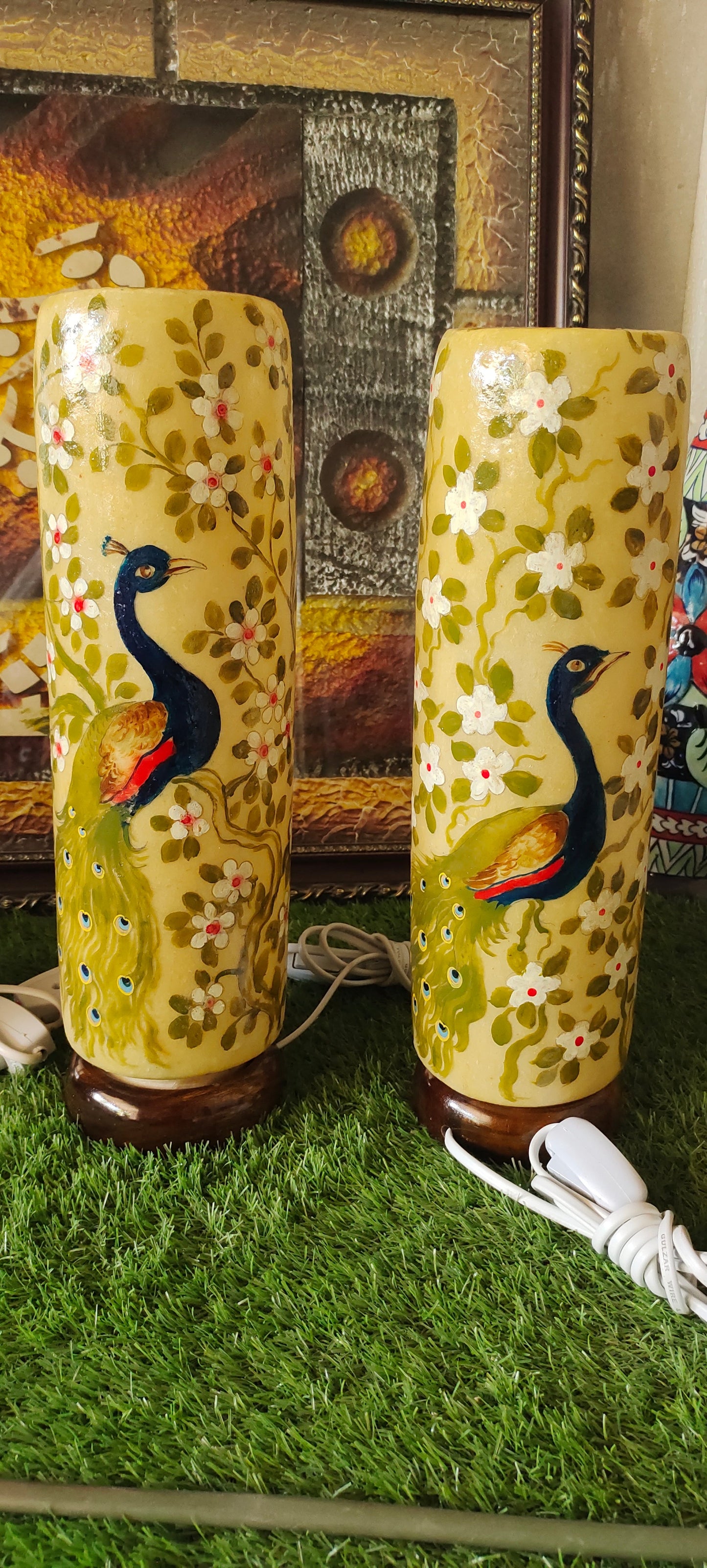 Handmade Camel Skin Lamps | Quantity 05
