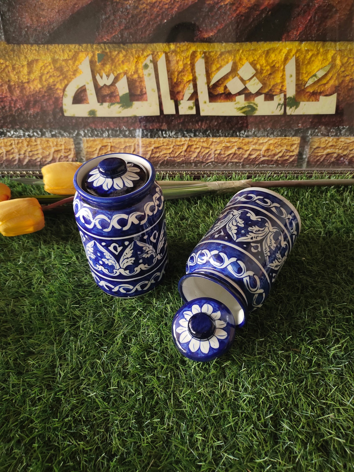 Handmade Ceramic Cover Jars | Spice Jar | Pickle Jar | Bundle Deals