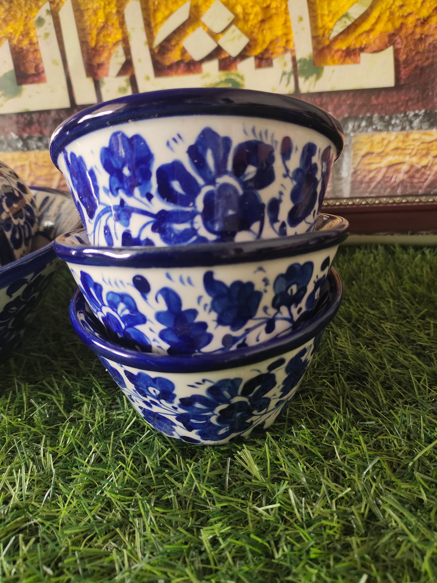 Ceramic Handmade Bowls Set - 7 pcs | Serena Design