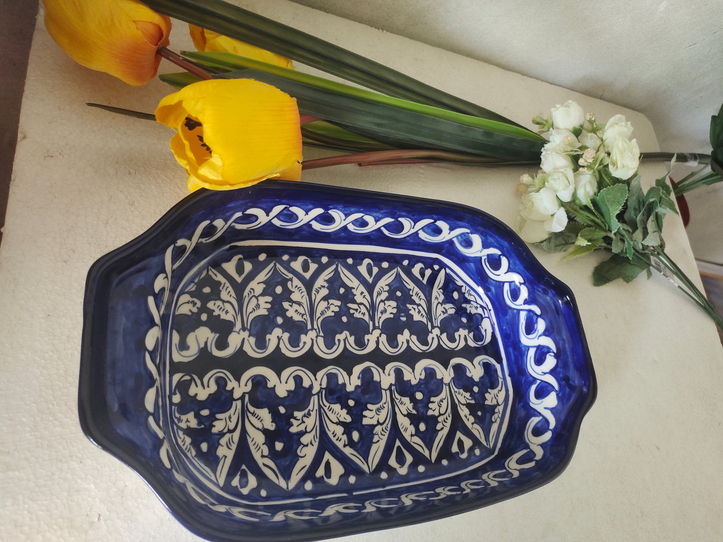 Ceramic Handmade Deep Dish | Serving Dishes | Size 11 inch