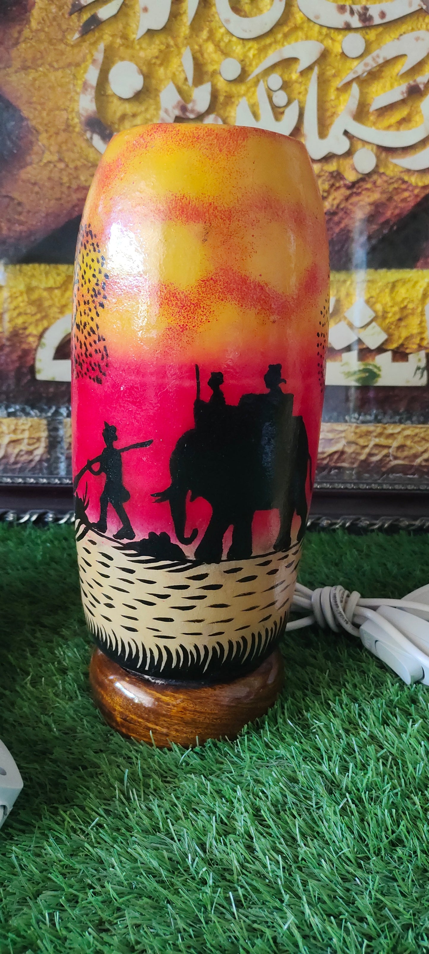 Handmade Camel Skin Lamps | Quantity 05