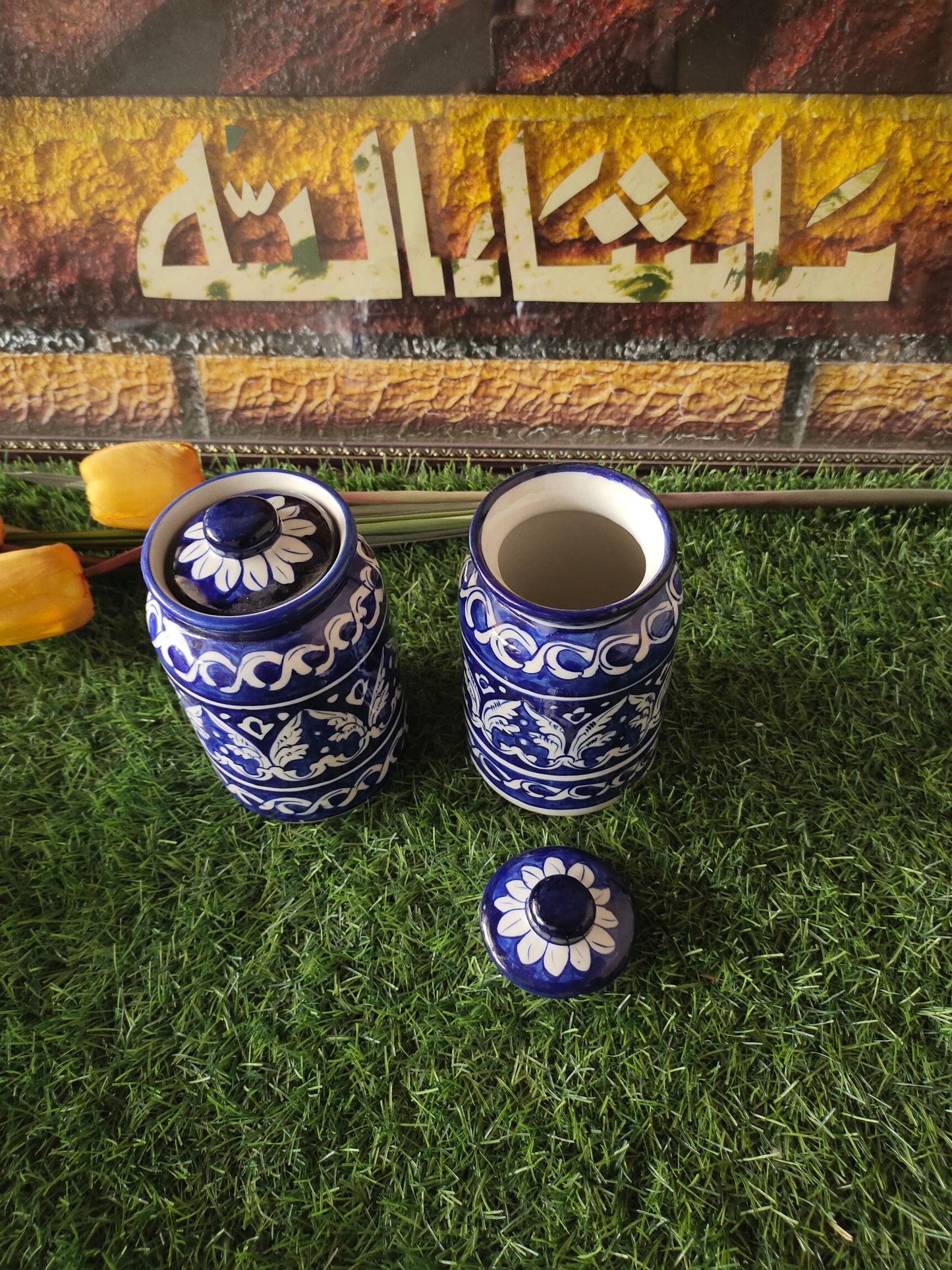 Handmade Ceramic Cover Jars | Spice Jar | Pickle Jar | Bundle Deals