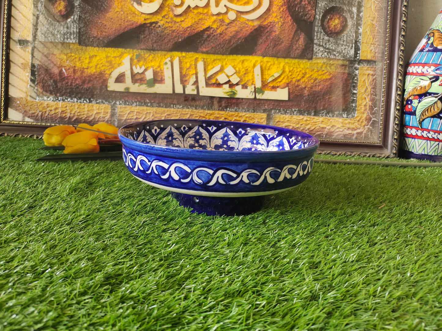 Ceramic Handmade Large Serving Bowl | Size 10 inch