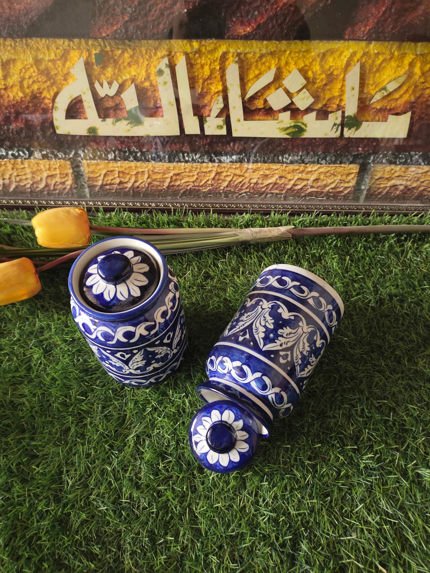 Handmade Ceramic Cover Jars | Spice Jar | Pickle Jar | Bundle Deals