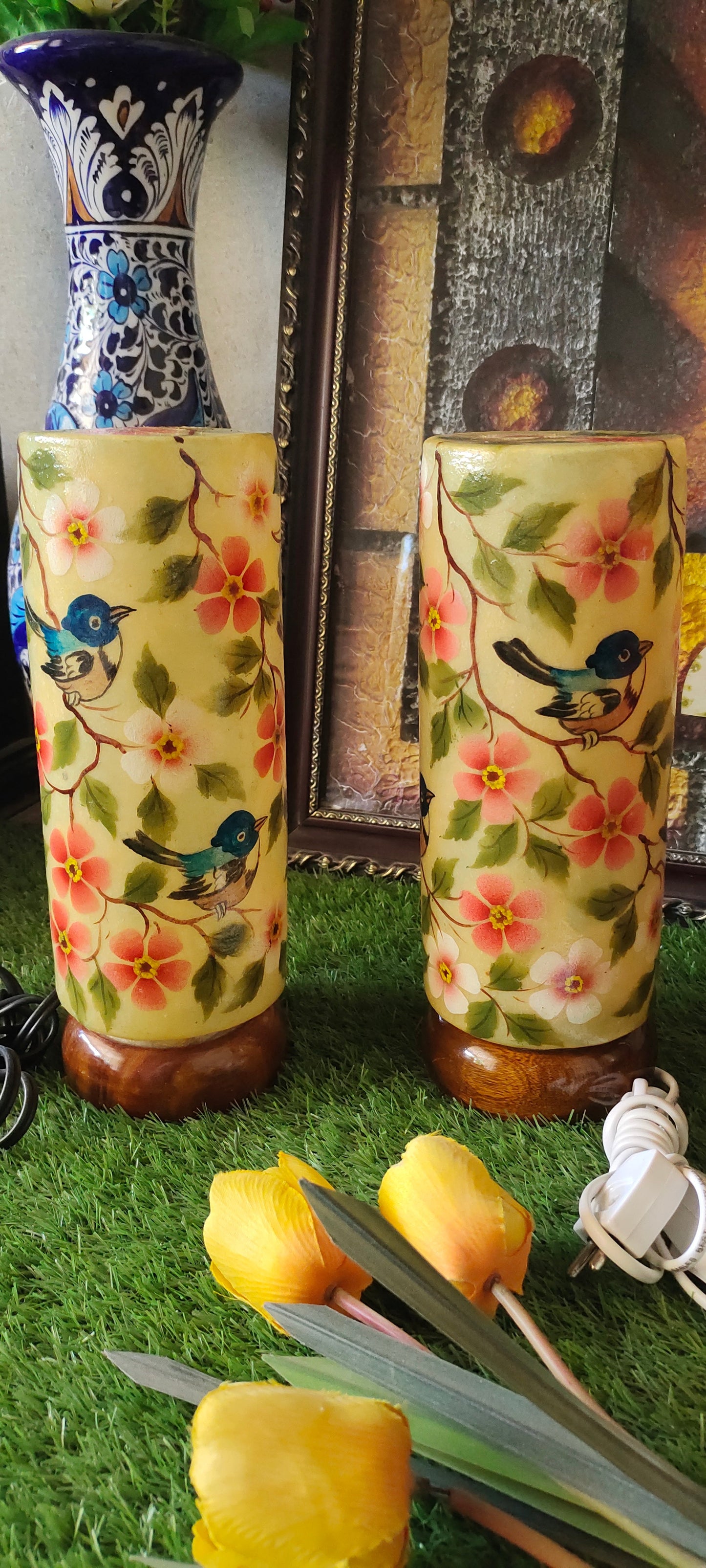 Handmade Camel Skin Lamps | Quantity 05