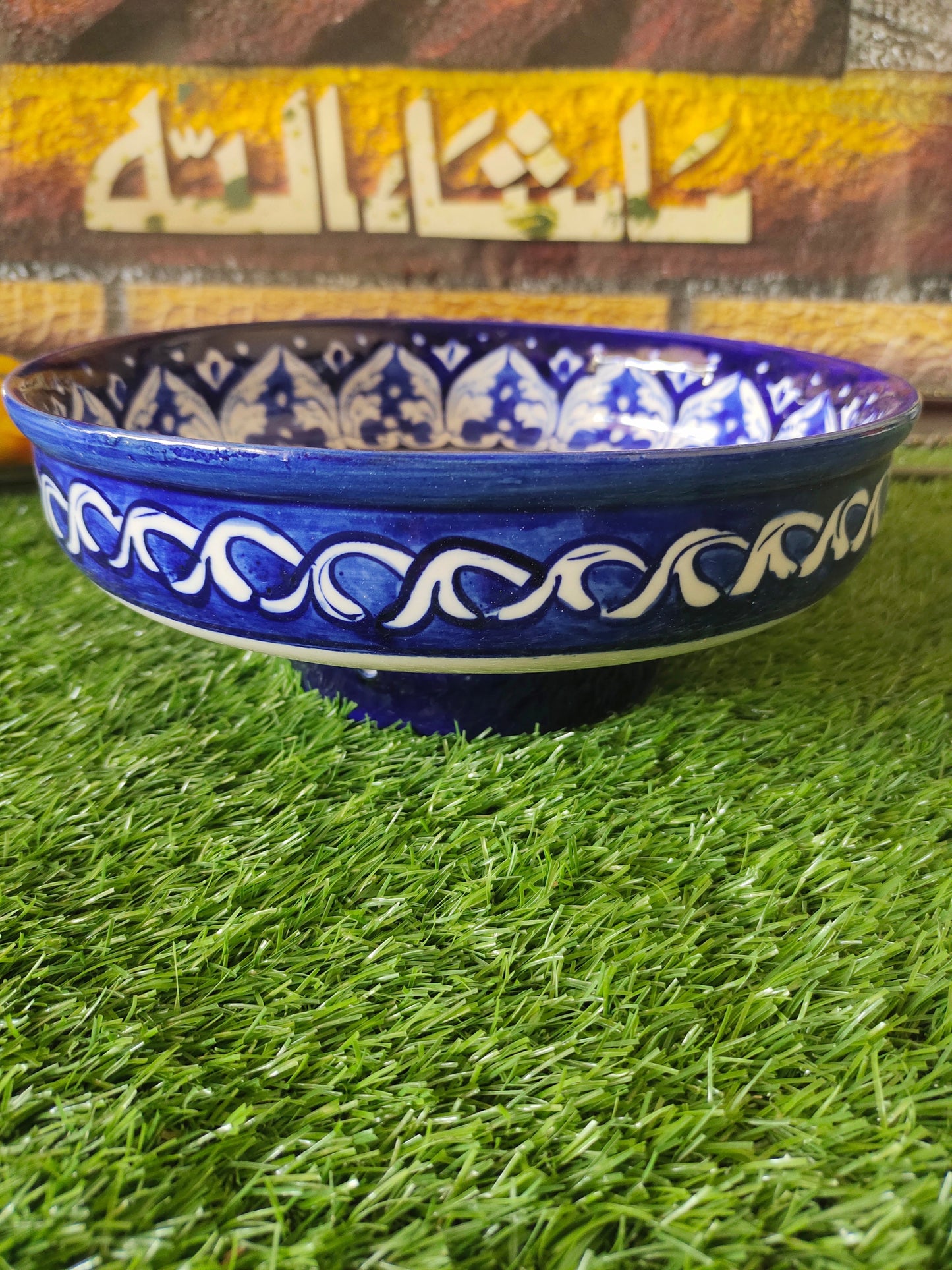 Ceramic Handmade Large Serving Bowl | Size 10 inch
