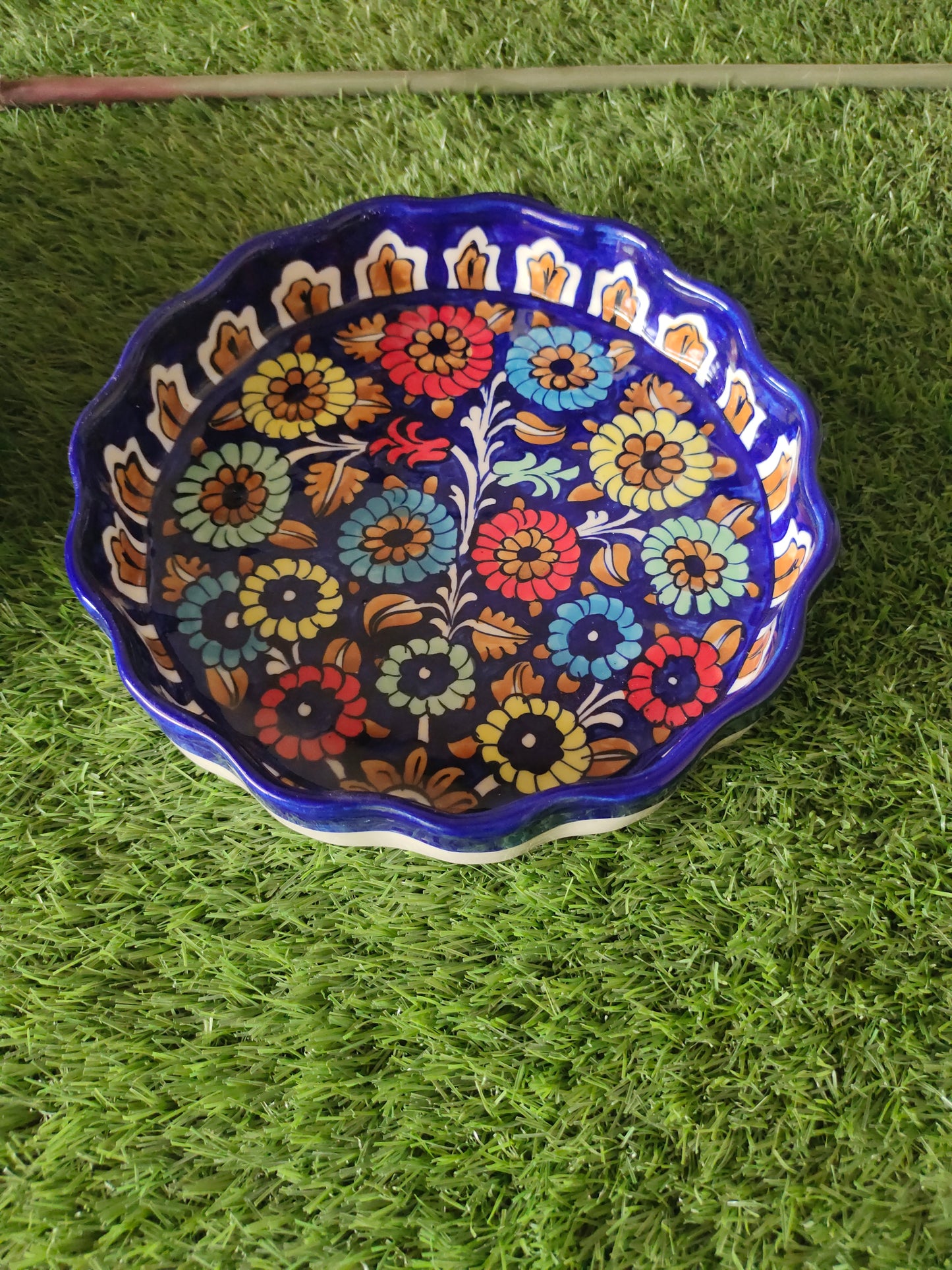 Ceramic Handmade Apple Dish | Size 9 inch