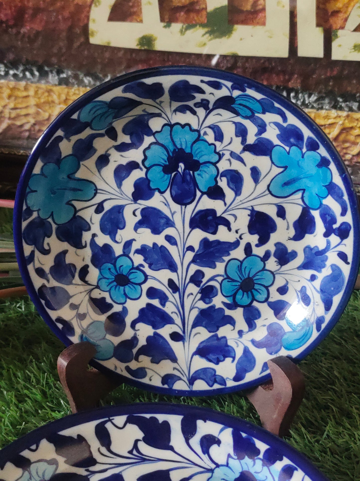 Ceramic Handmade Quarter Plates | 7 inch