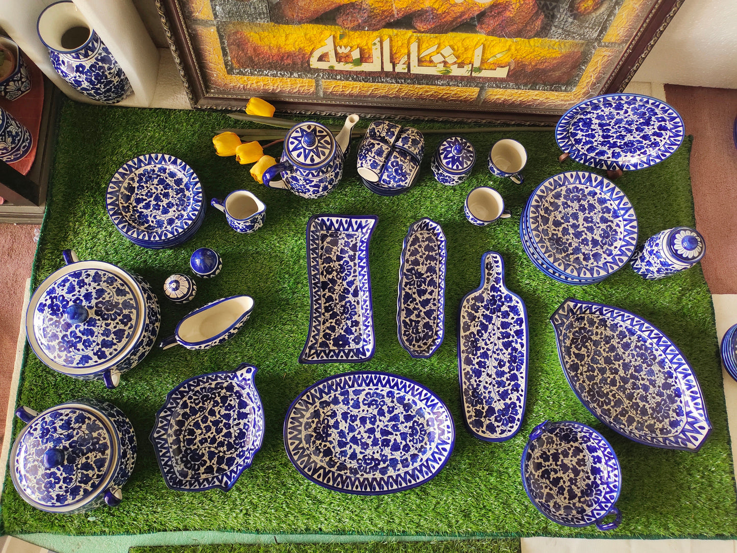 Customized Dinner set | 6 Person Serving| Wedding Package | Serena Design | Free Delivery | Free Gift