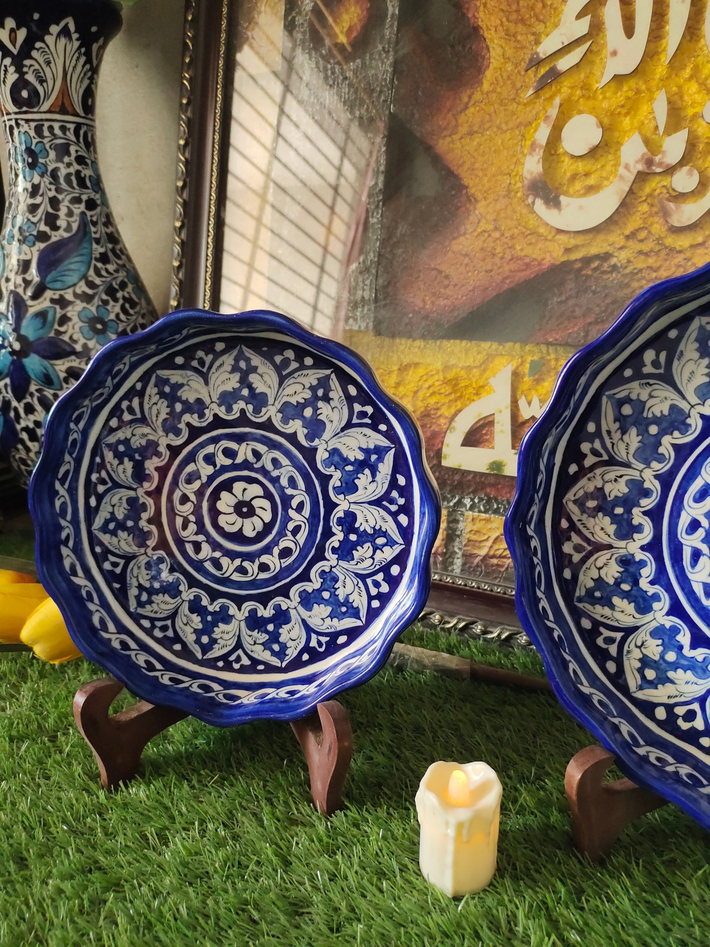 Ceramic Handmade Ghauri Apple Dish (Set of 3) | Bundle Deals