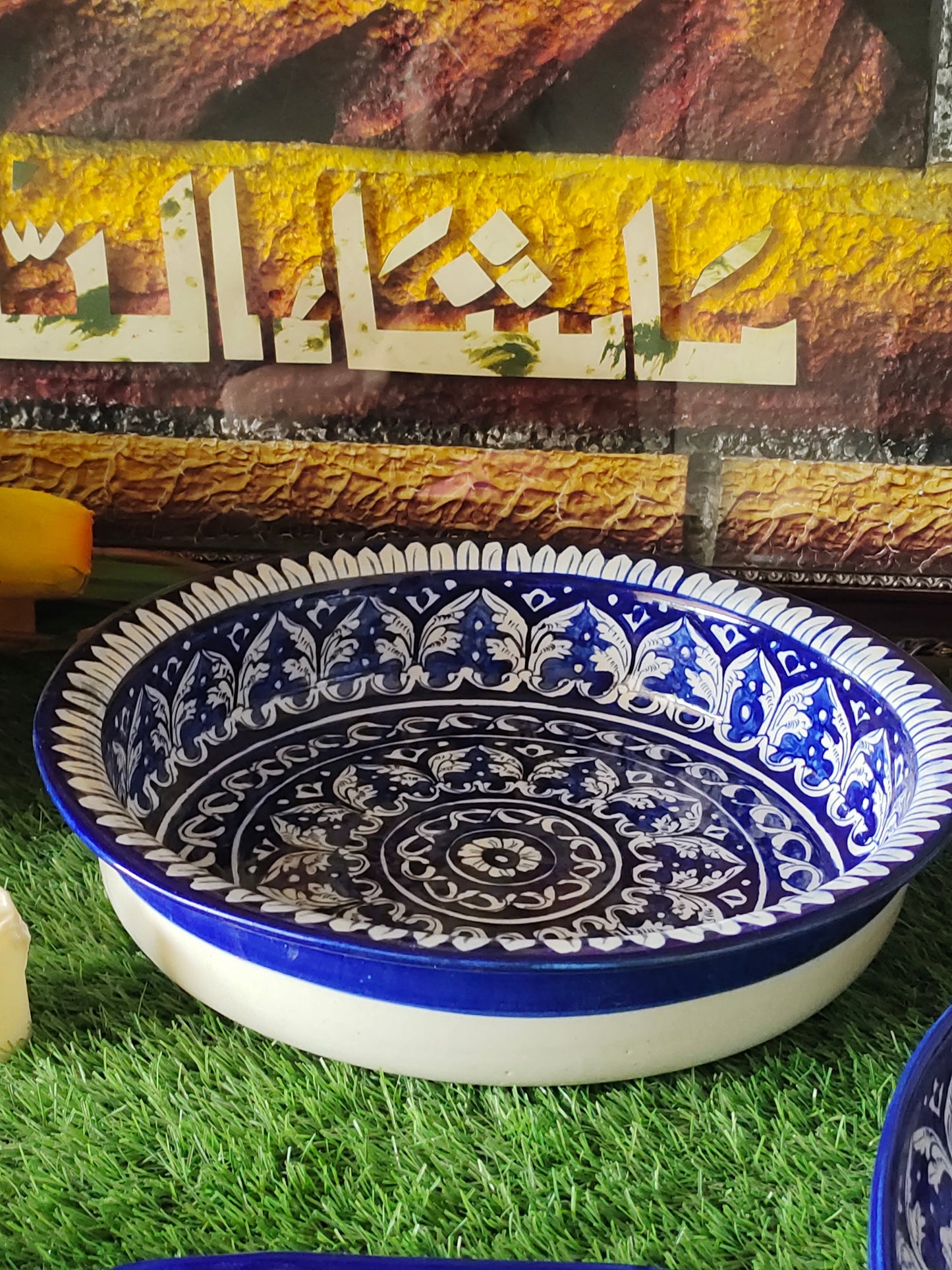 Ceramic Handmade Dinner Set | 10 Men Set | 40 Pcs | Ghauri Design