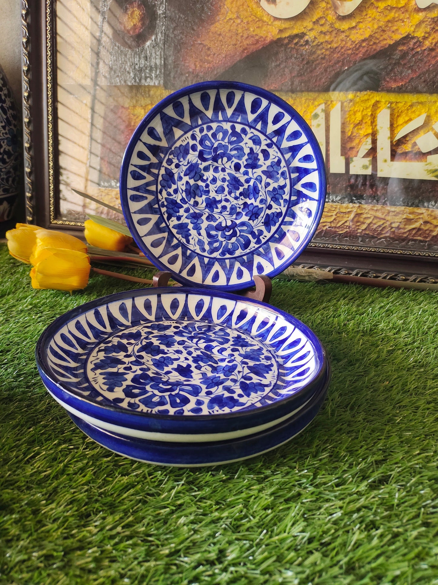 Ceramic Handmade Serena Plates and Platters Customized | Quantity 33 pcs