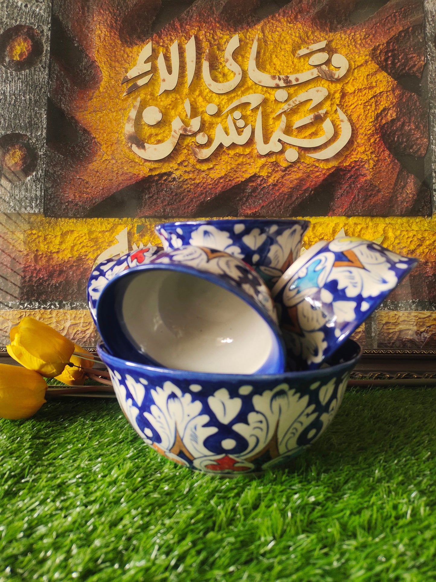 Ceramic Handmade Bowls Set | Dessert Set | Soup Set | Qty 7 pcs