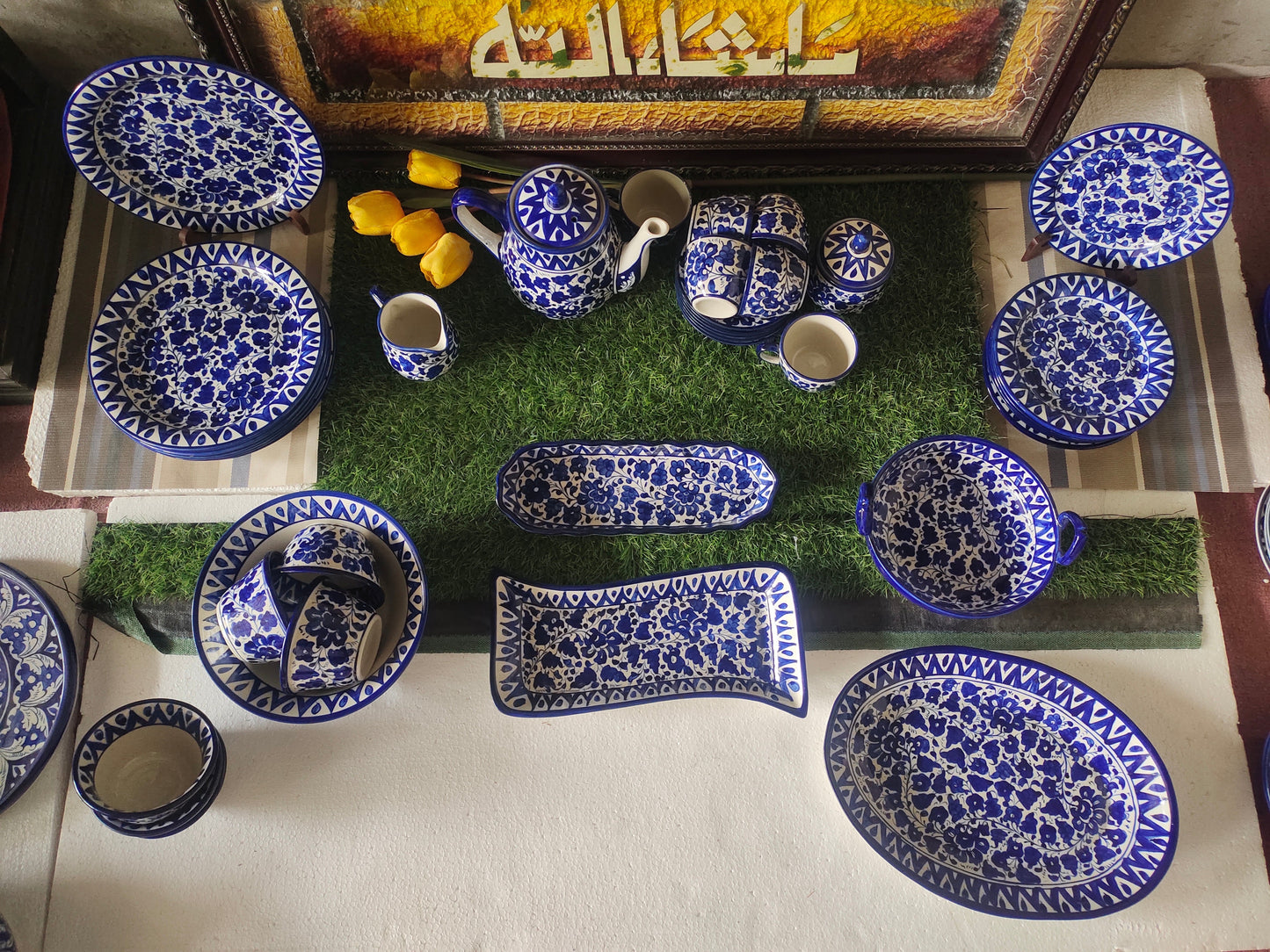 Ceramic Customized Dinner Set 42 Pcs - Serena Design - 6 Menset