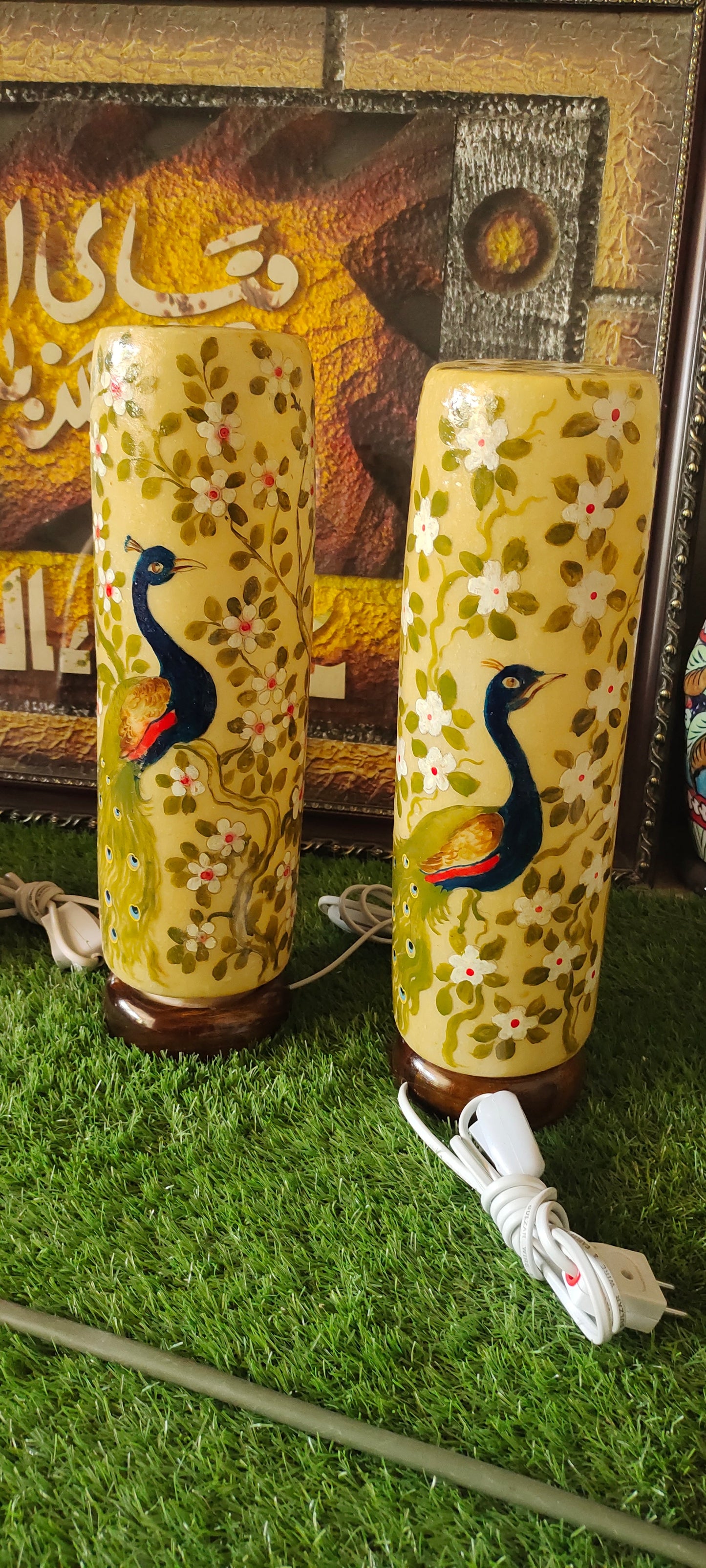 Handmade Camel Skin Lamps | Quantity 05