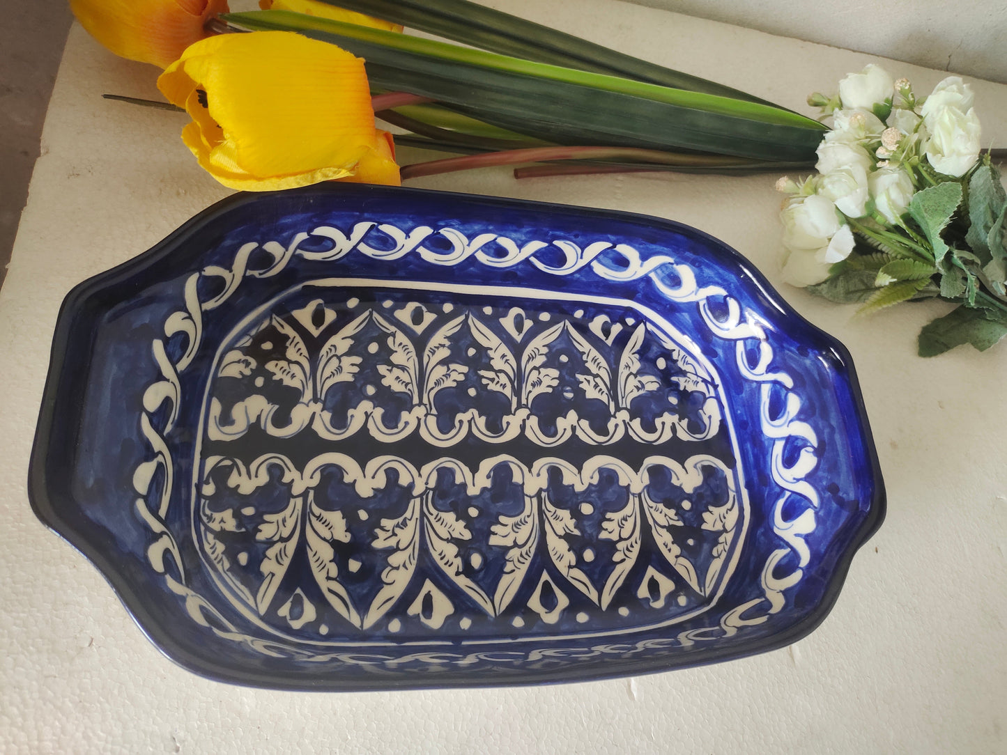 Ceramic Handmade Deep Dish | Serving Dishes | Size 11 inch