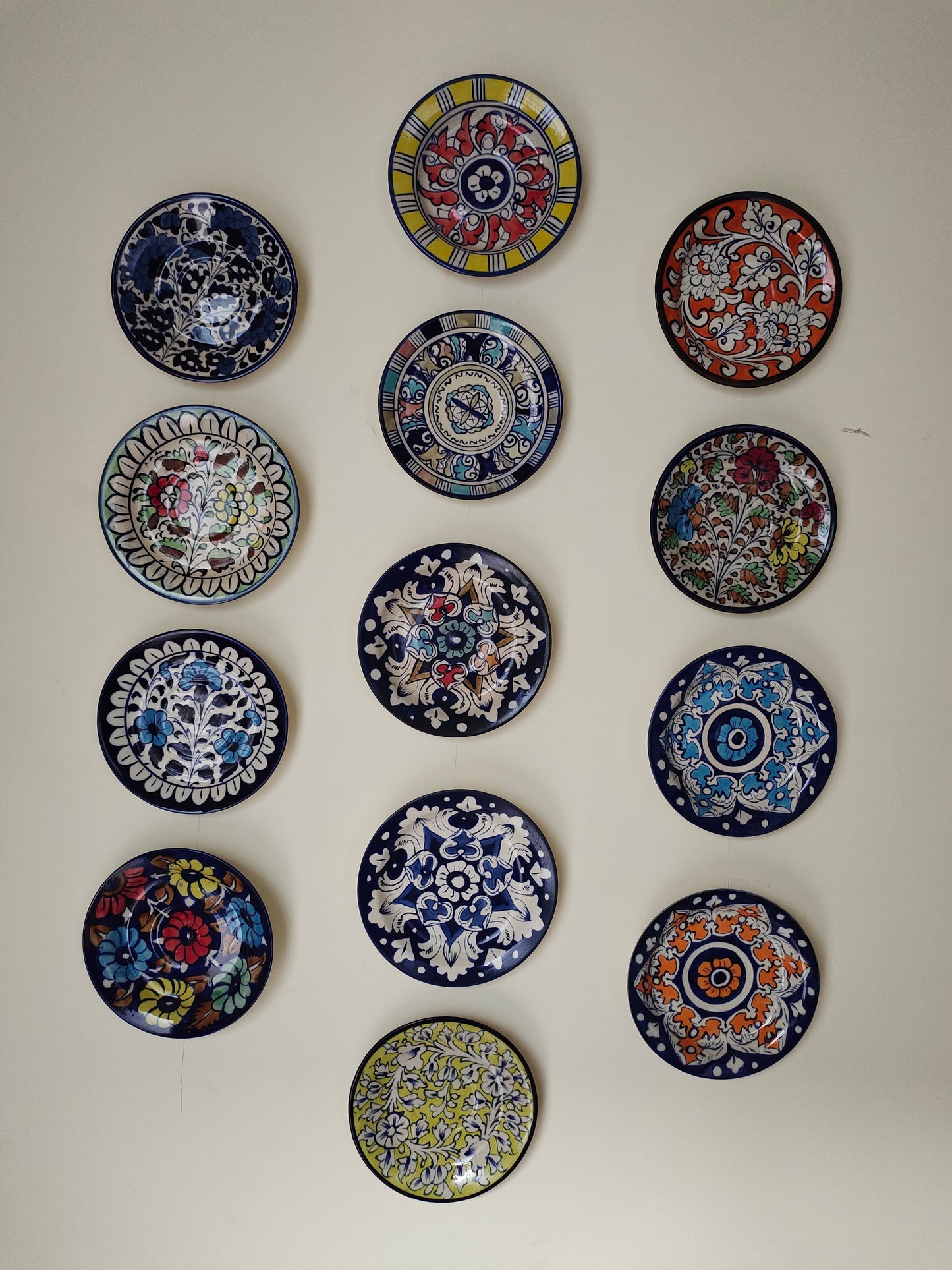 Ceramic Handmade Wall hanging plates | Wall Art