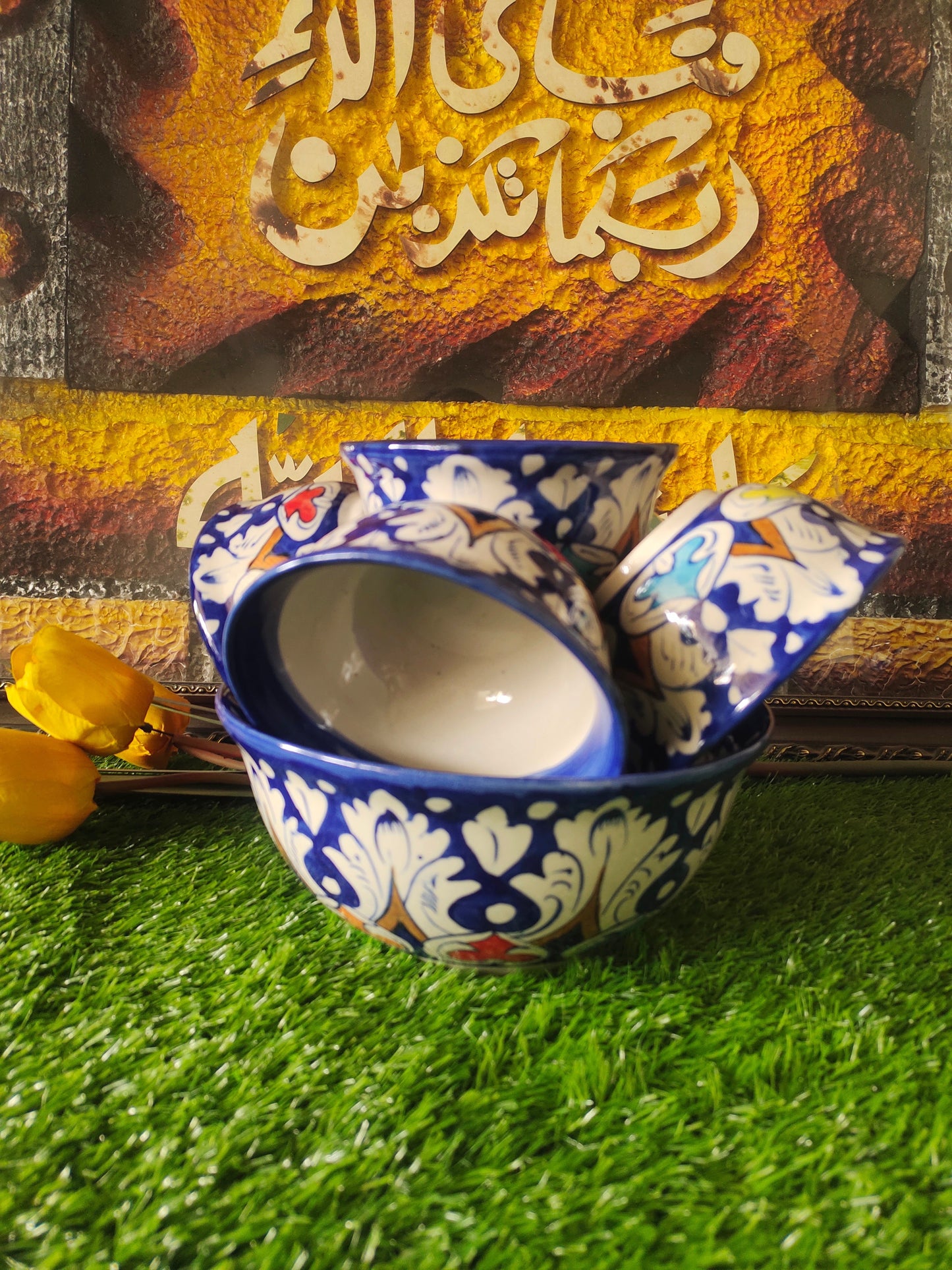 Ceramic Handmade Bowls Set | Dessert Set | Soup Set | Qty 7 pcs